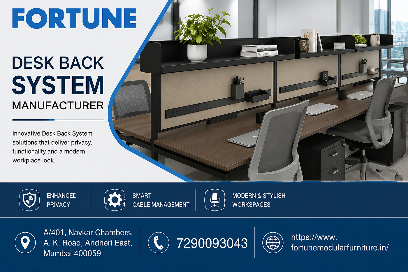 Why the Desk Back System Is the Most Overlooked Element in Office Workstation Design