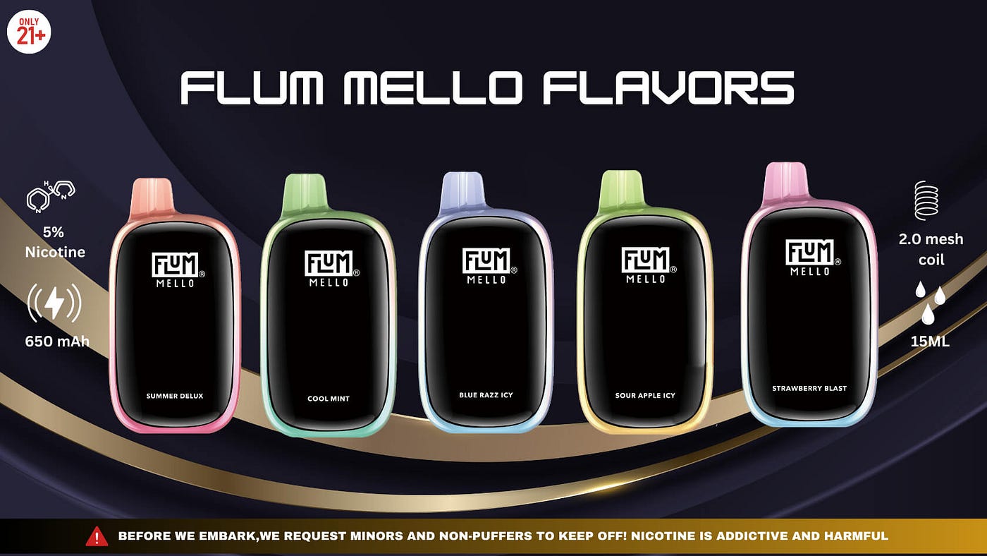 Best Flum Mello Flavors: Our Top 5 Recommendations | by Vapor Boss