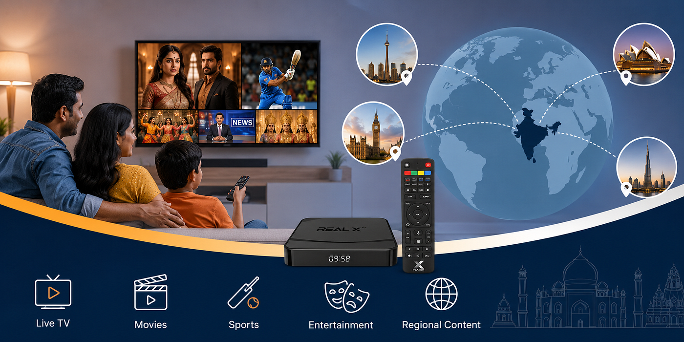 Best TV Box New Zealand: Experience Indian Entertainment with RealTV