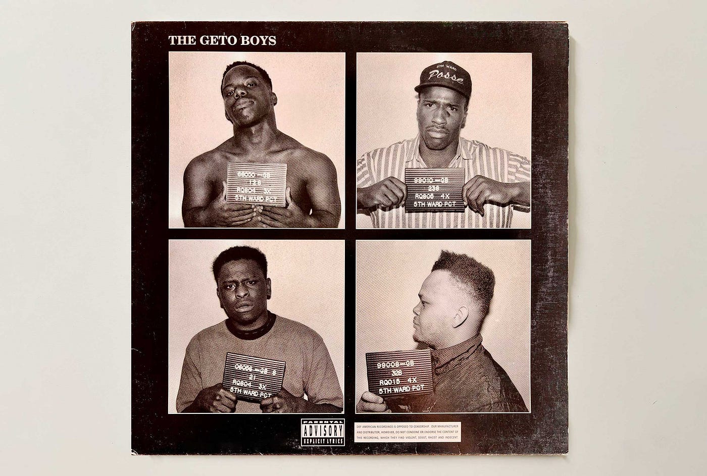 The Geto Boys album. Image copyright Jesse Karjalainen.