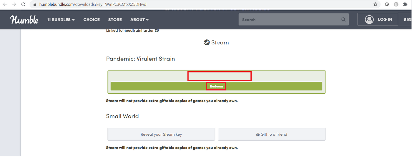 How To Redeem Steam Keys – Humble Bundle
