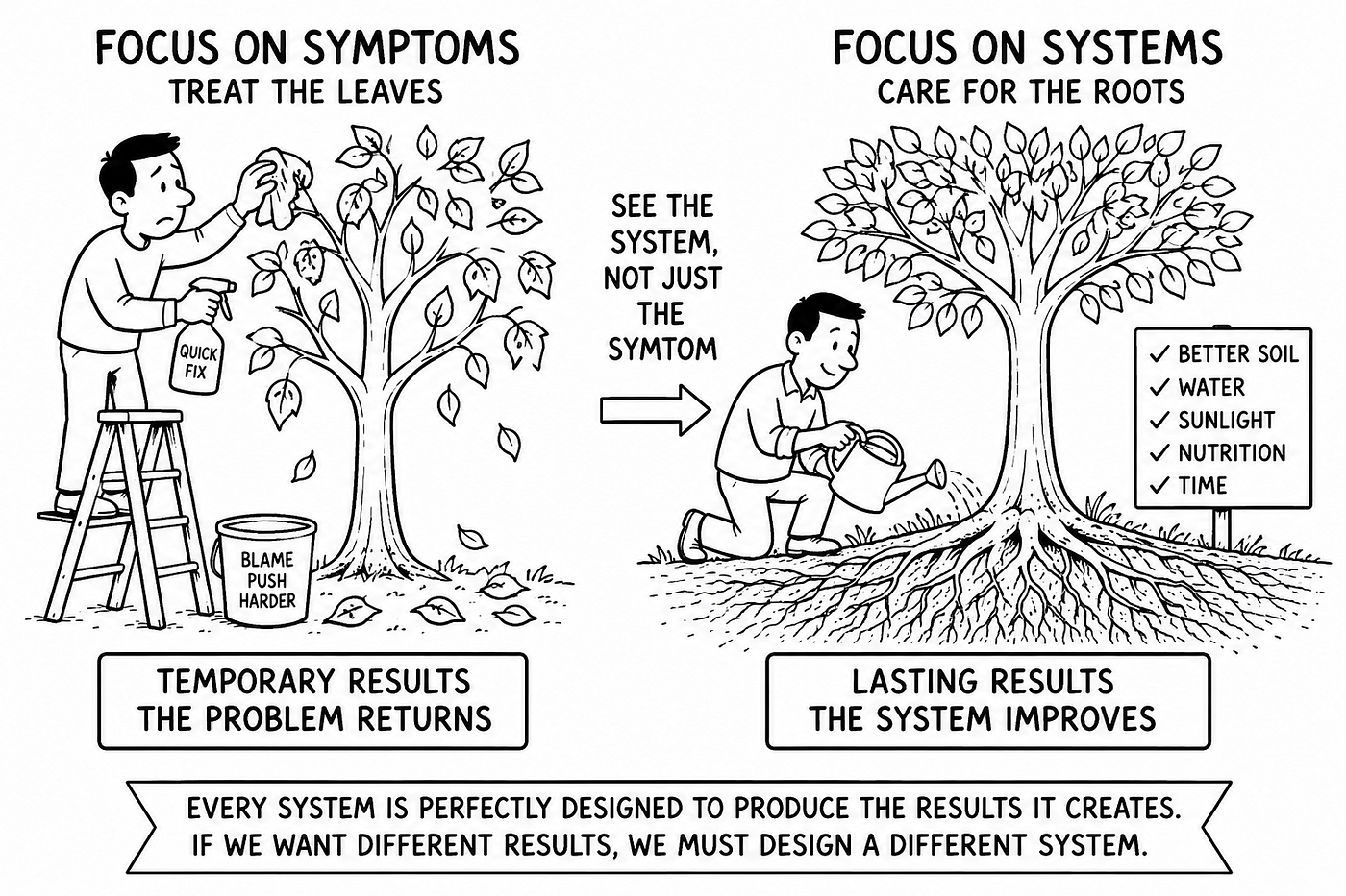 Every System Is Perfectly Designed to Produce Its Results