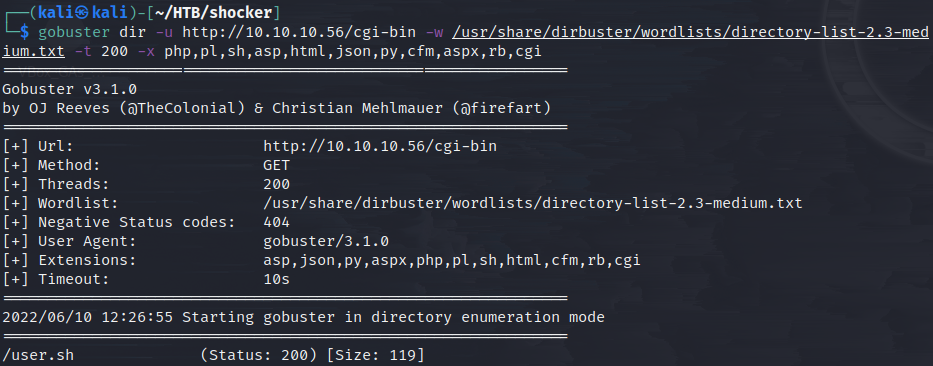 Hack the Box: Shocker — Writeup. Shocker is an easy-rated