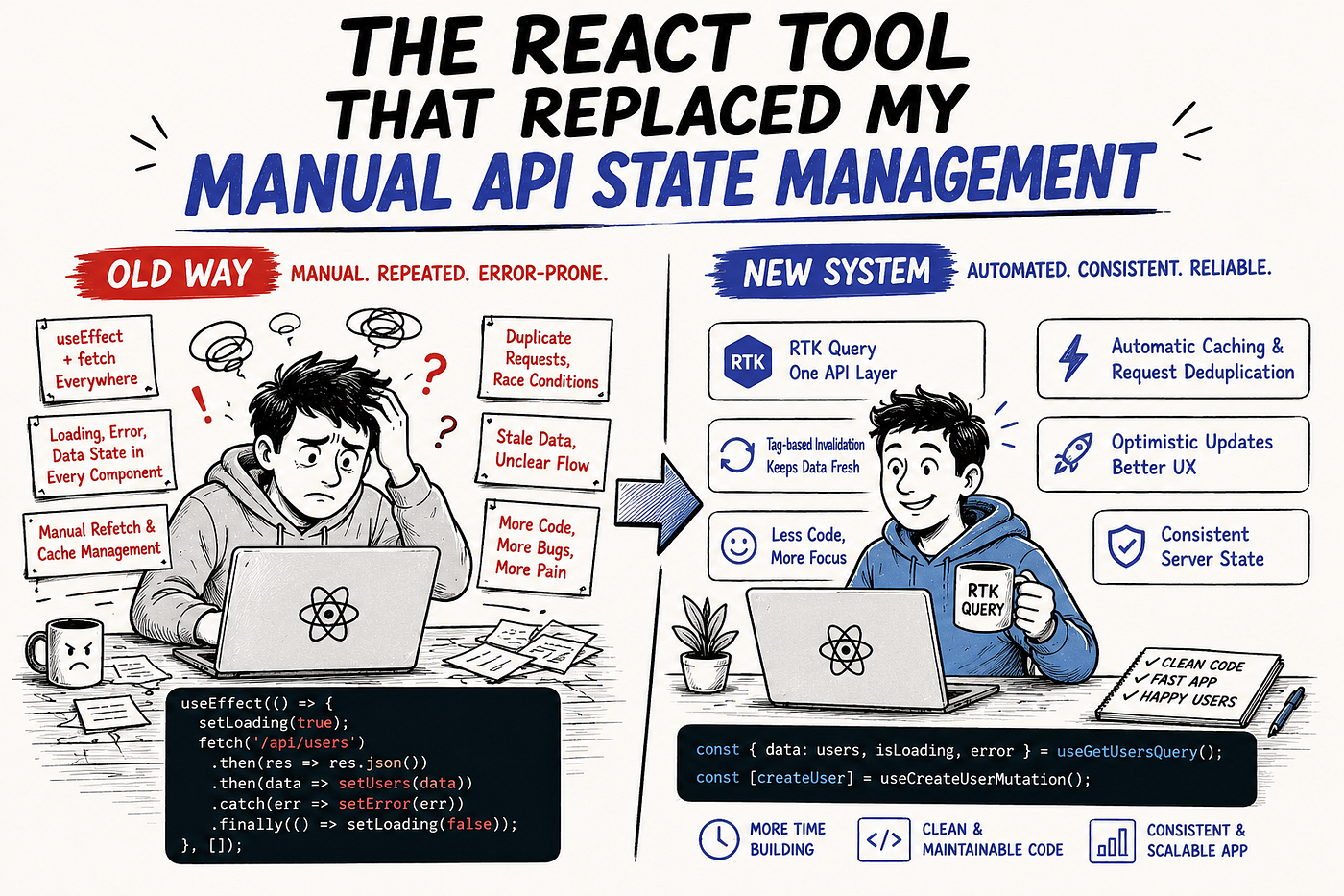 The React Tool That Replaced My Manual API State Management