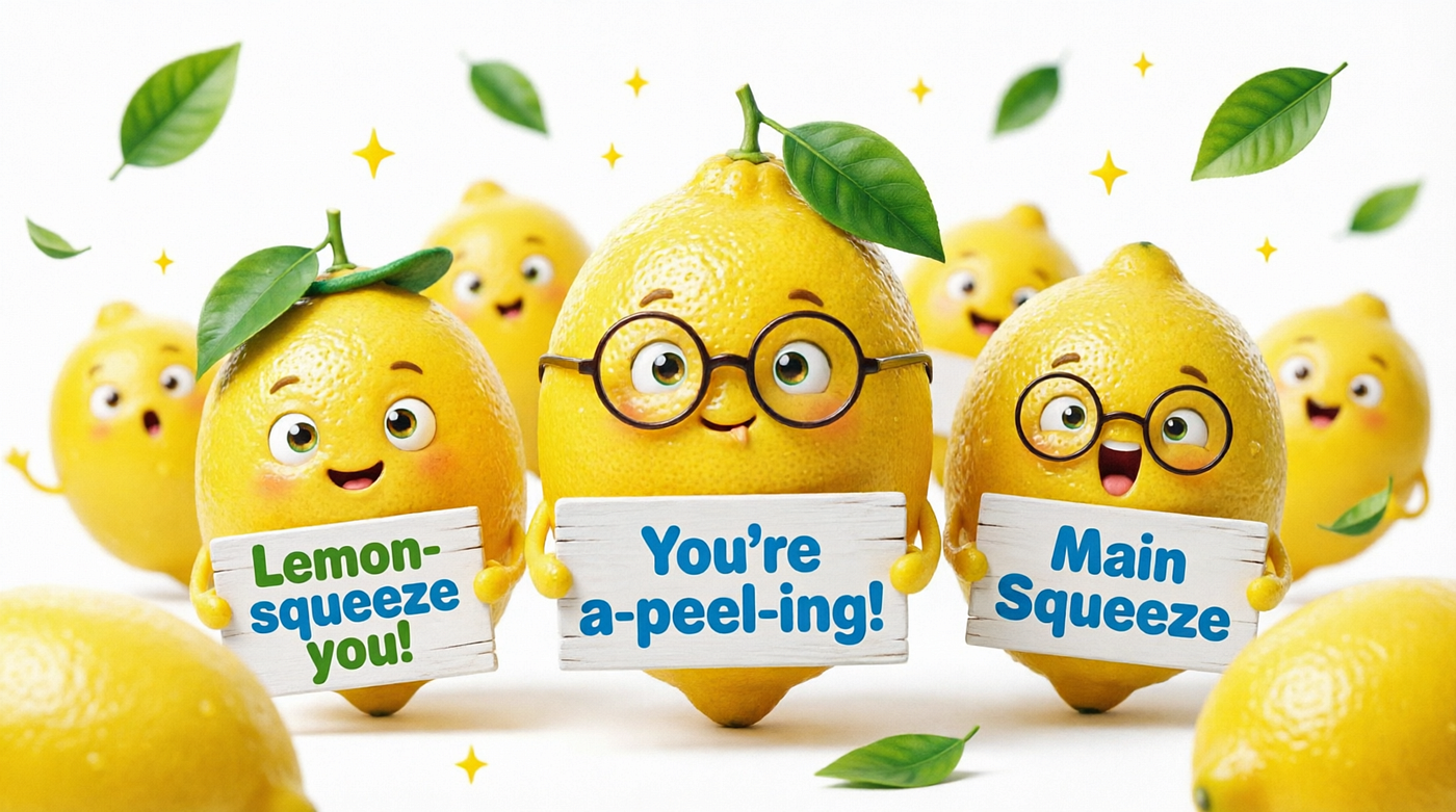 Lemon Puns🍋 That Are Refreshingly Funny
