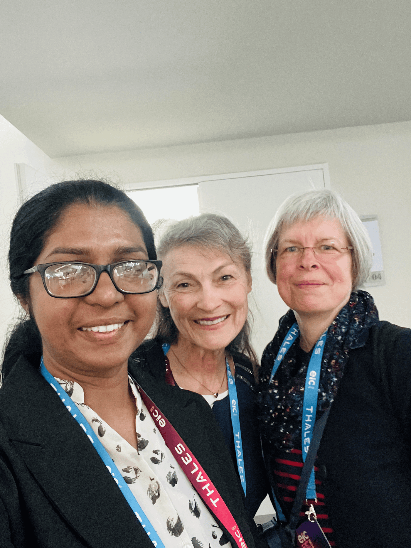 With Kay Chopard and Angelika Steinacker