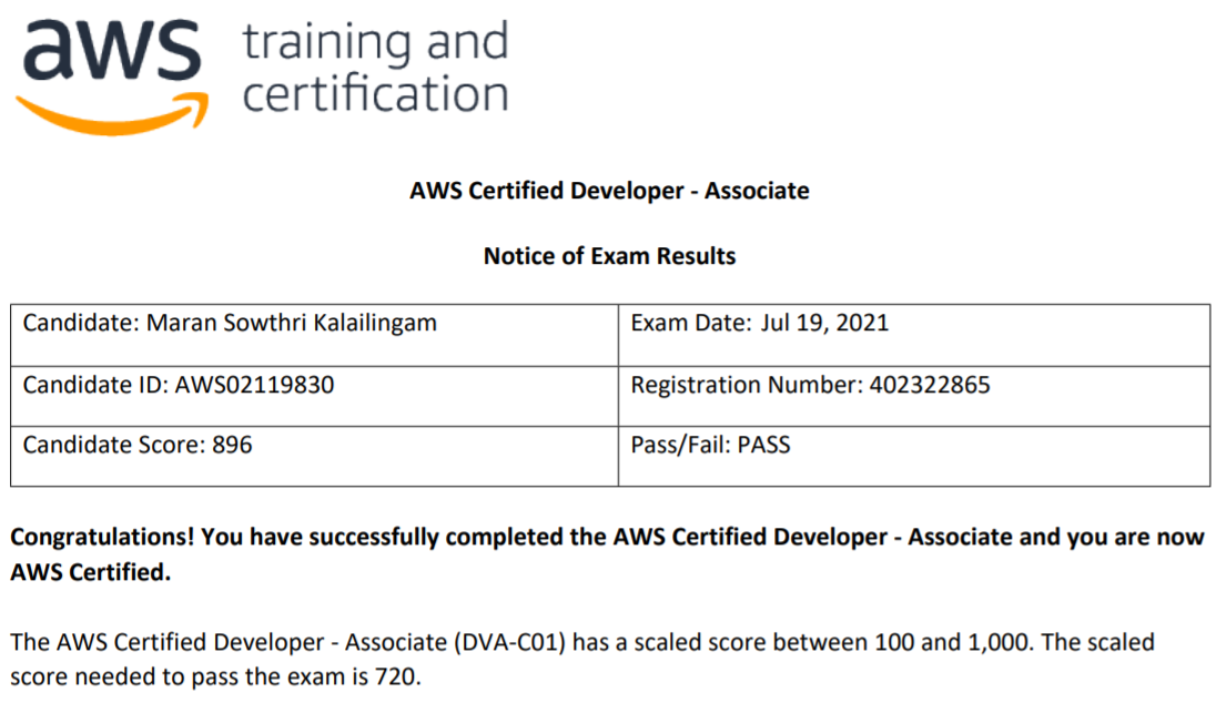 AWS-Certified-Developer-Associate学習体験談