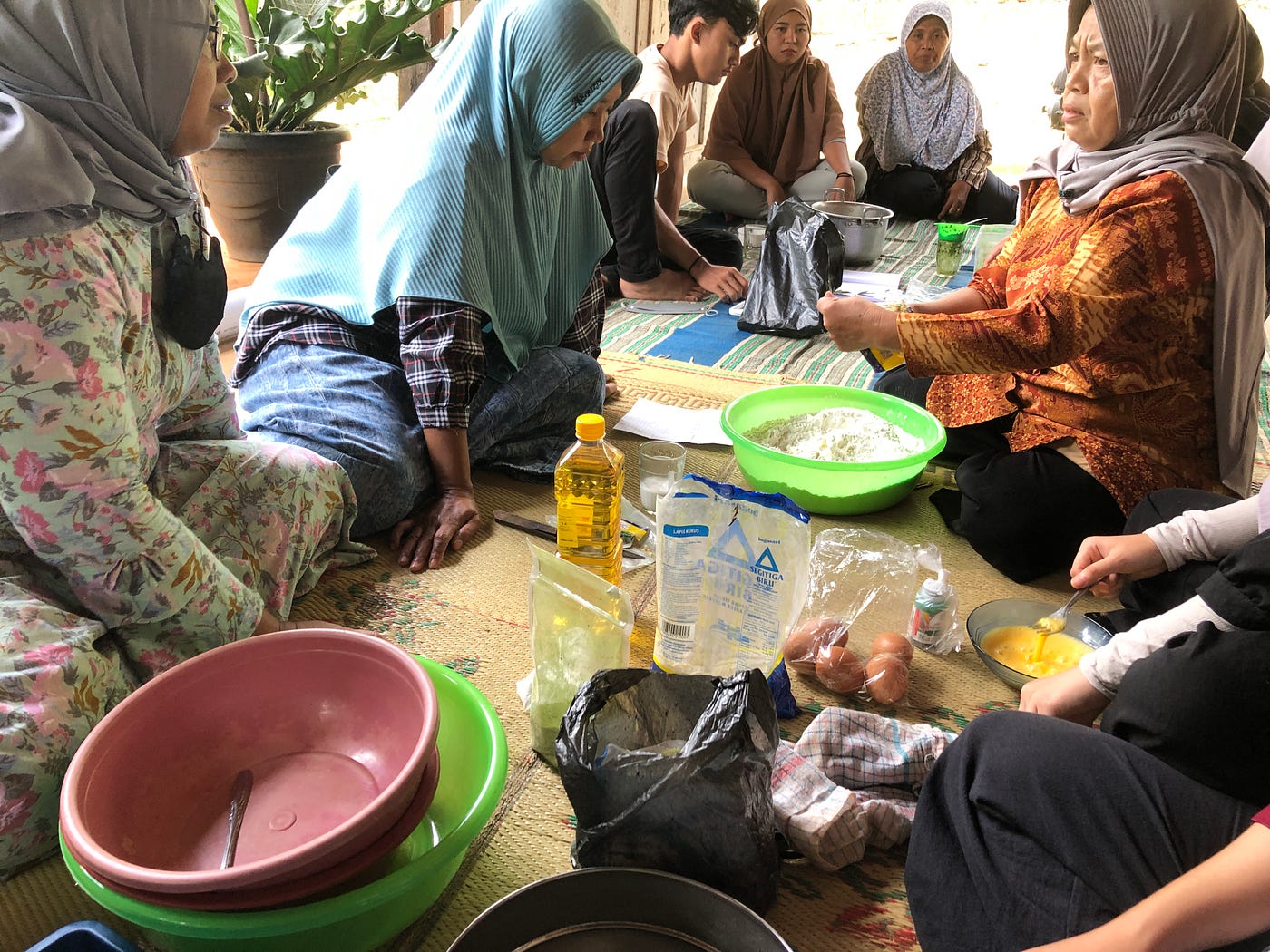 Produksi Mandiri yang dilakukan oleh Struktur Kelembagaan AHK dalam pengelolaan serbuk kelor dan…