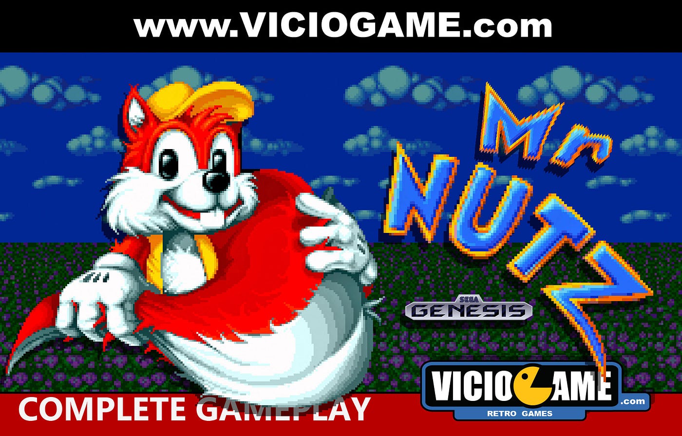 🎮 Mr. Nutz (Mega Drive) Complete Gameplay