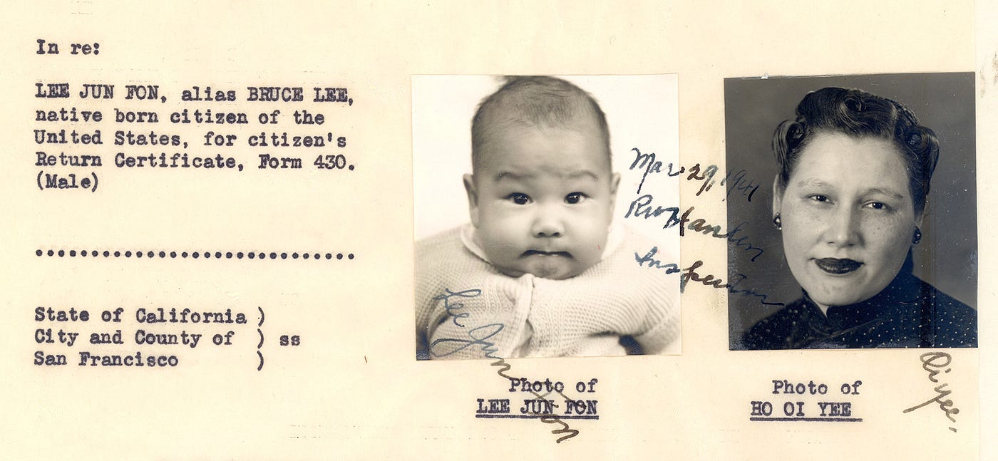 Was Bruce Lee of English descent? Just ask his mother. | by Charles Russo |  Medium