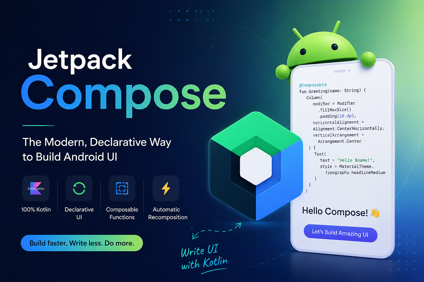 Jetpack Compose Fundamentals: A Modern Way to Build Android UI