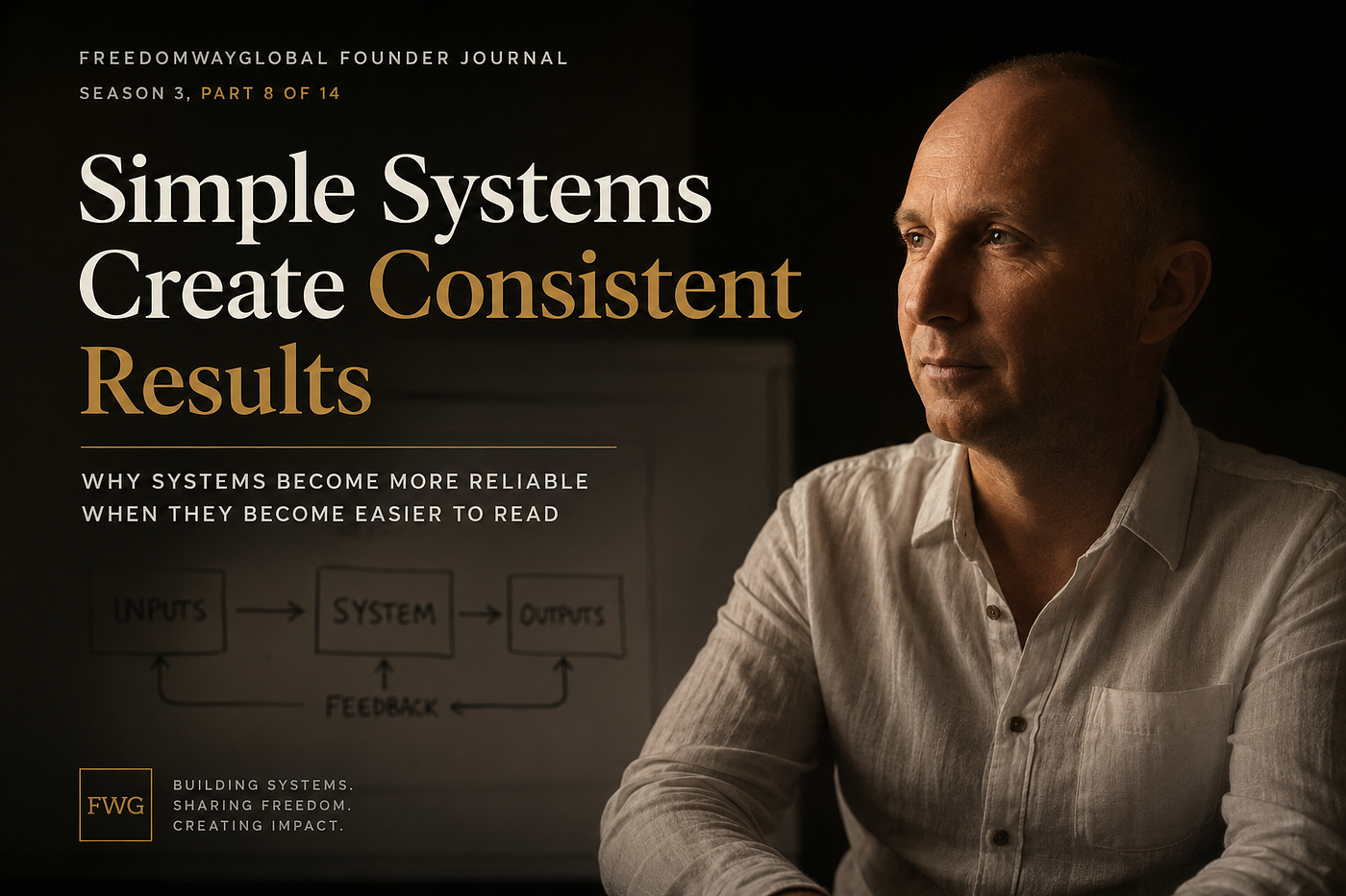 The goal is not to build a bigger system. The goal is to build one you can still understand under pressure.