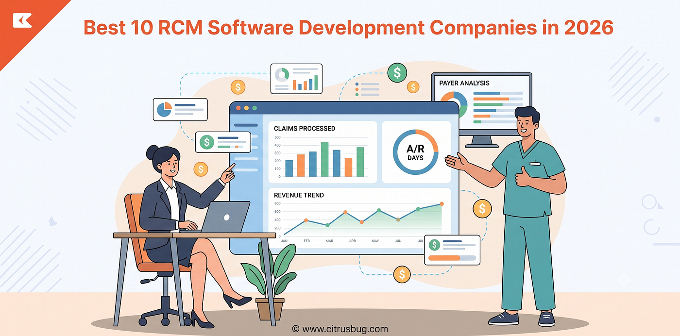 Best 10 RCM Software Development Companies in 2026