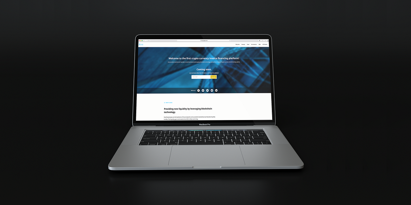 The first crypto currency invoice financing platform to be launched! | by  Jure Soklic | Hiveterminal | Medium