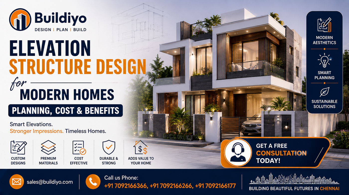 Elevation Structure Design for Modern Homes: Planning, Cost, Benefits & Expert Solutions