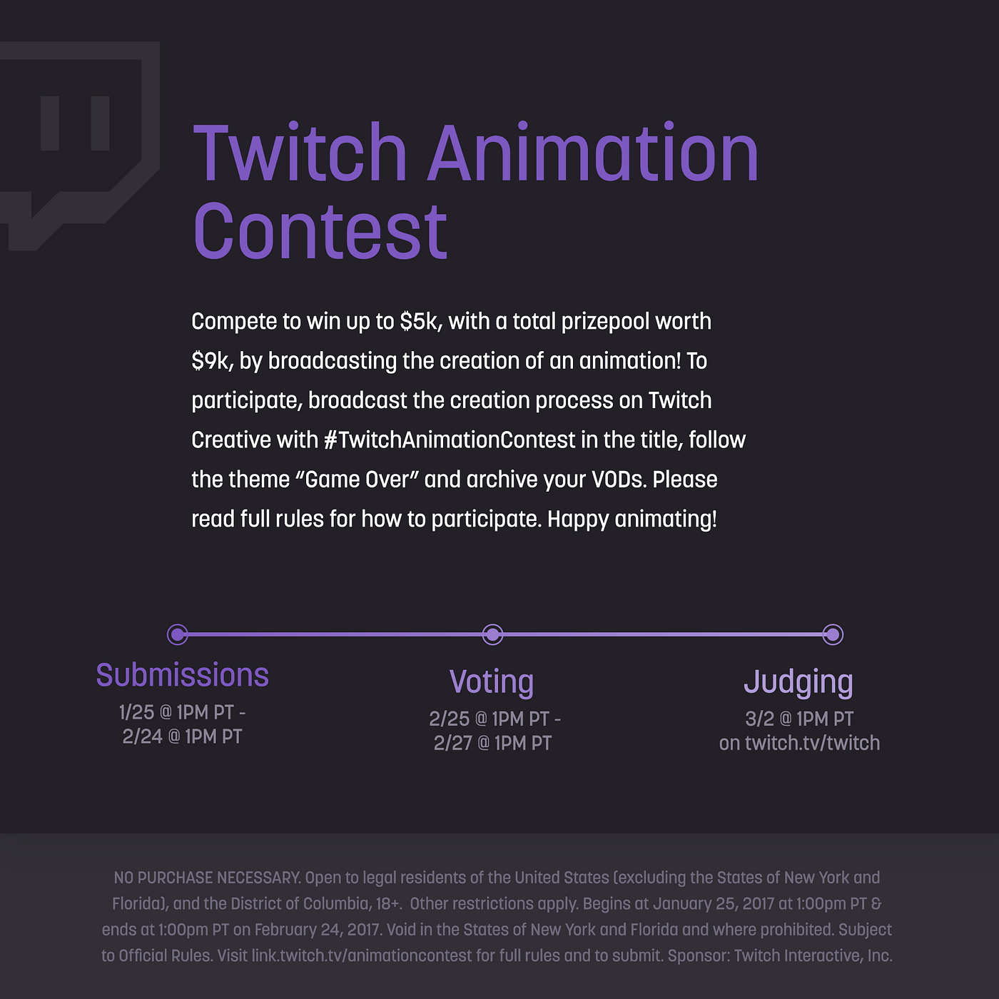 Twitch Animation Contest with a $9,000 prize pool!, by Kyle (Monkey on  Strike), Twitch Blog