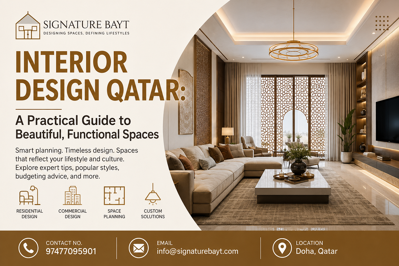 Interior Design Qatar: A Practical Guide to Beautiful, Functional Spaces
