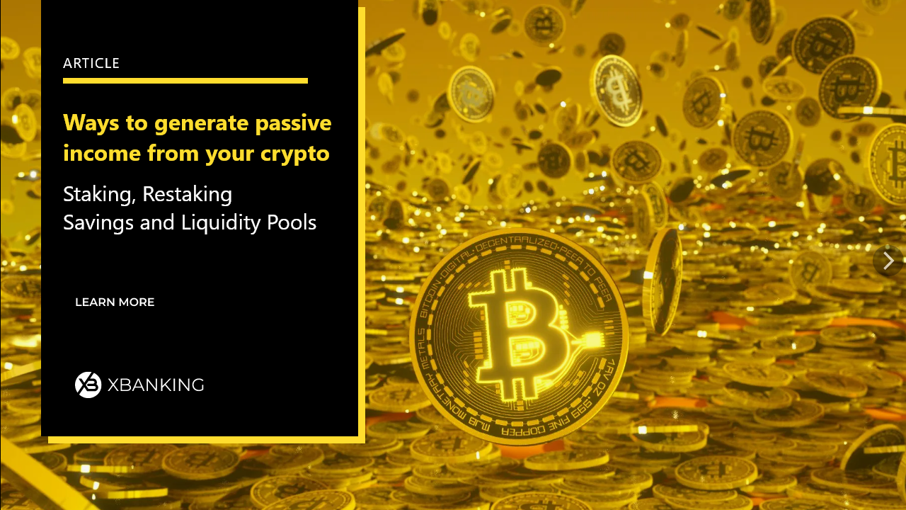 Ways to generate passive income from your cryptocurrency: Staking,  Restaking, Savings and Liquidity Pools | by Super | Medium