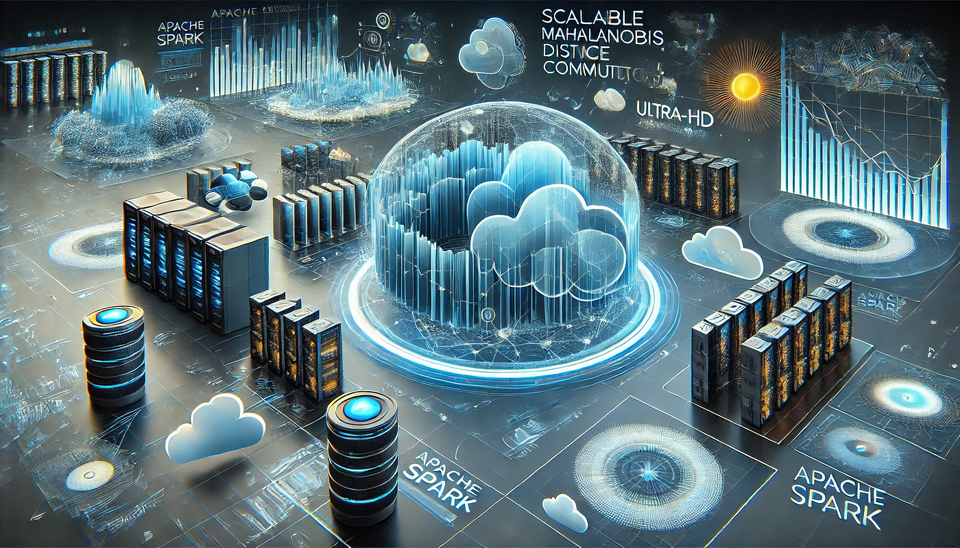 Scalable Mahalanobis Distance Computation with Apache Spark