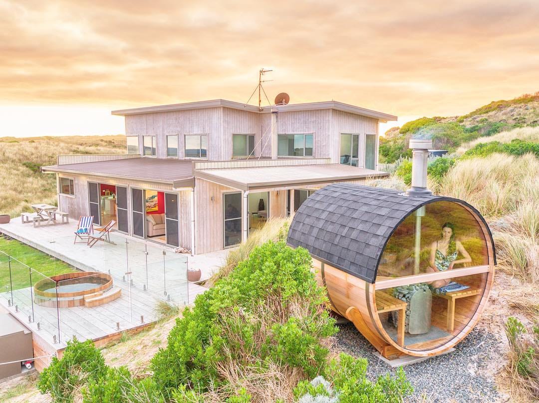 This luxury Australian island resort is home to an Estonian wood-fired  sauna | by Adam Rang | Estonian Saunas magazine | Medium