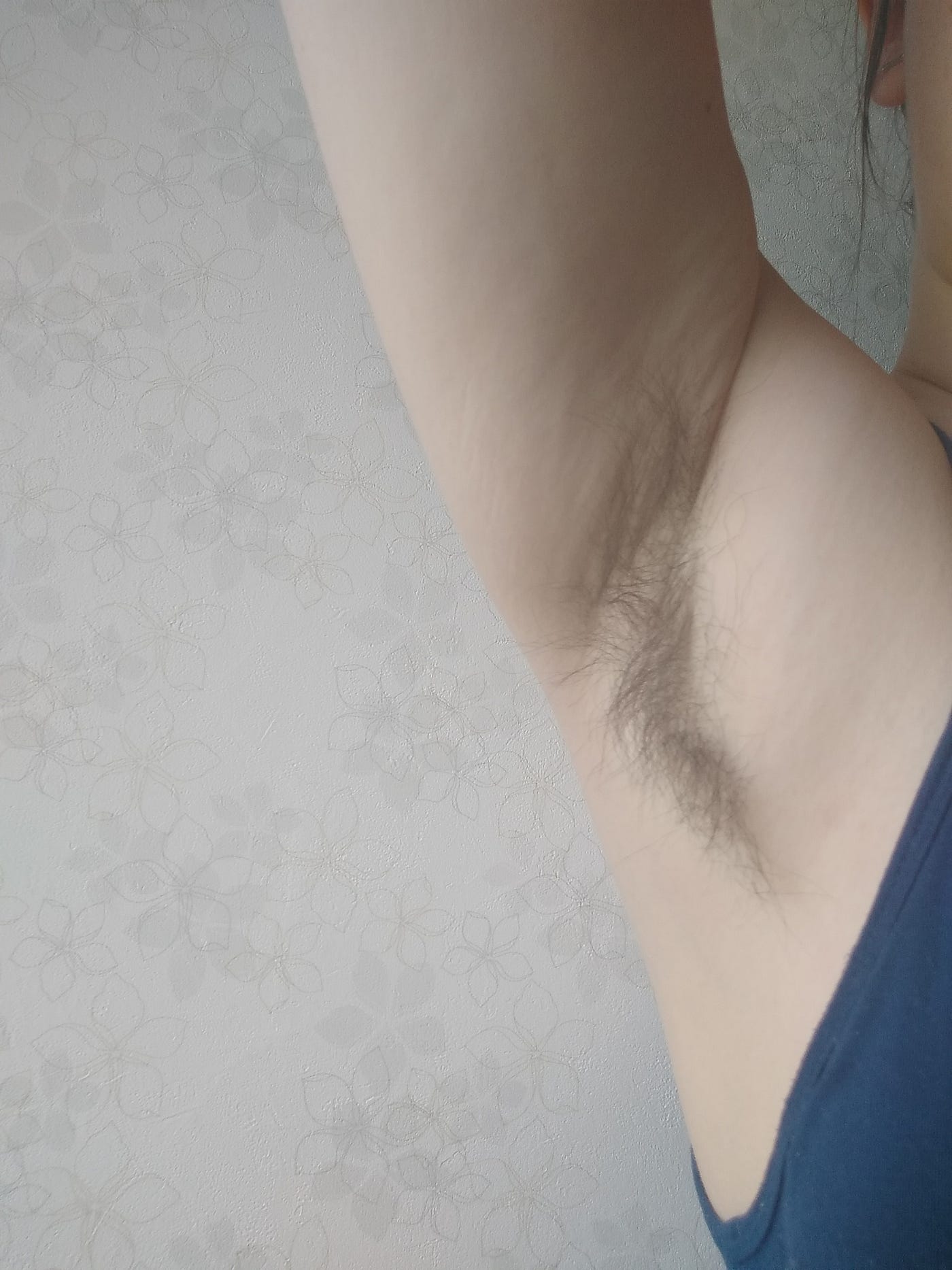 I havent shaved my armpits or legs for a year