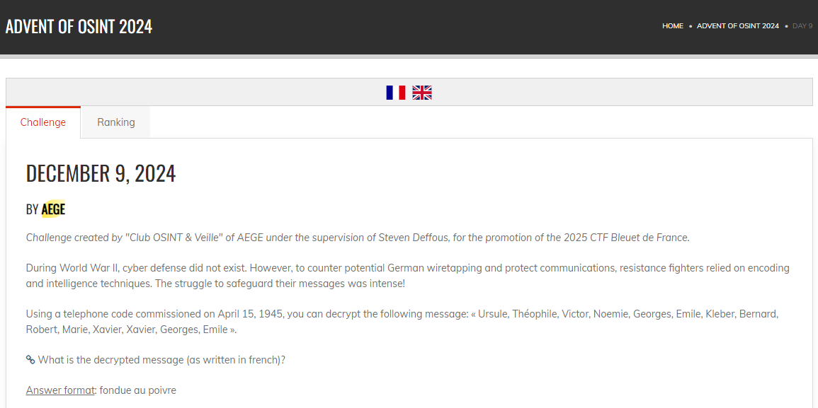 OSINT4Fun’s Advent of OSINT 2024 — Day 9 Write-Up | by rootsechax