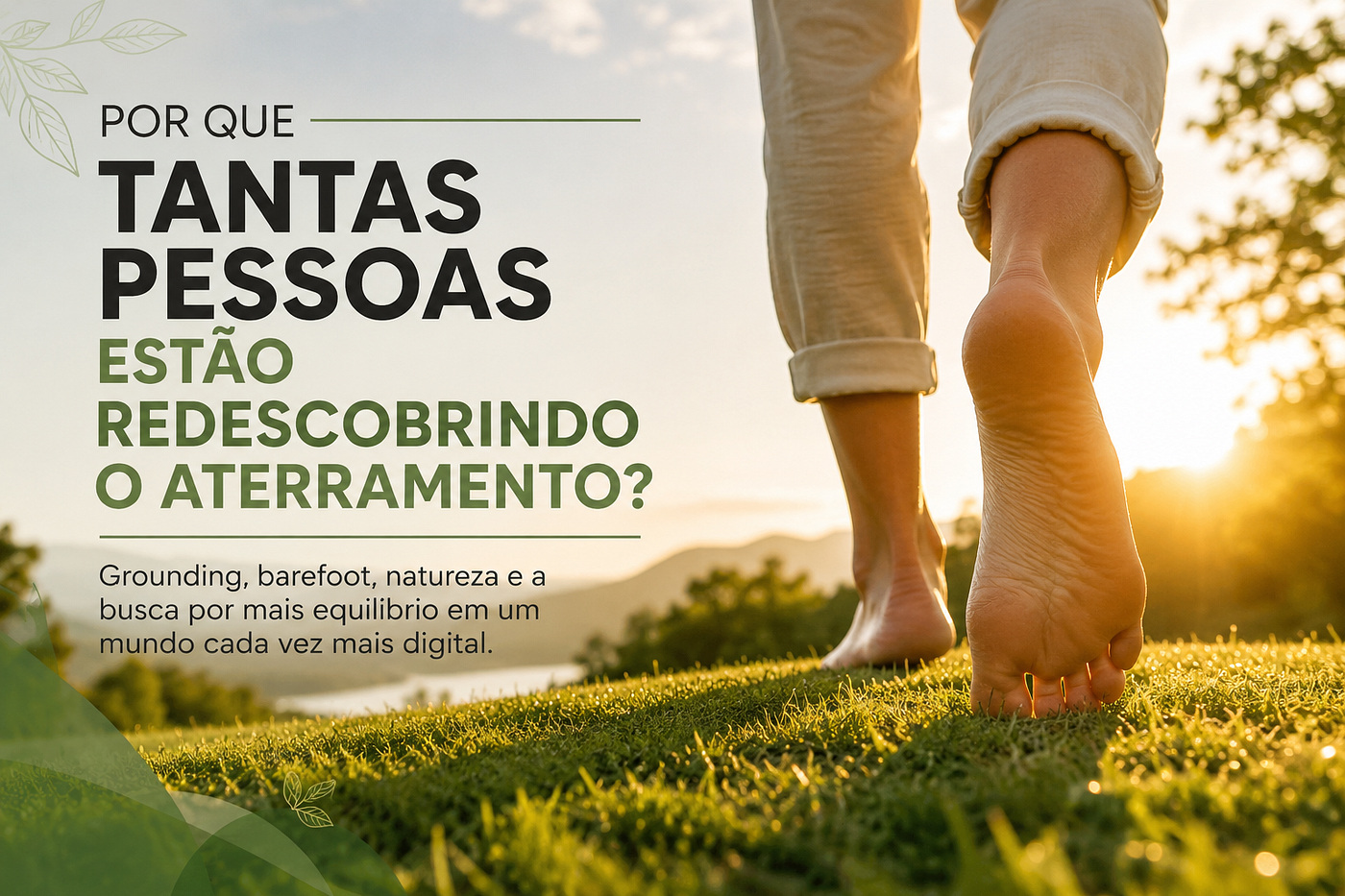 Por Que Tantas Pessoas Estão Redescobrindo o Aterramento (Grounding) em um Mundo Cada Vez Mais…