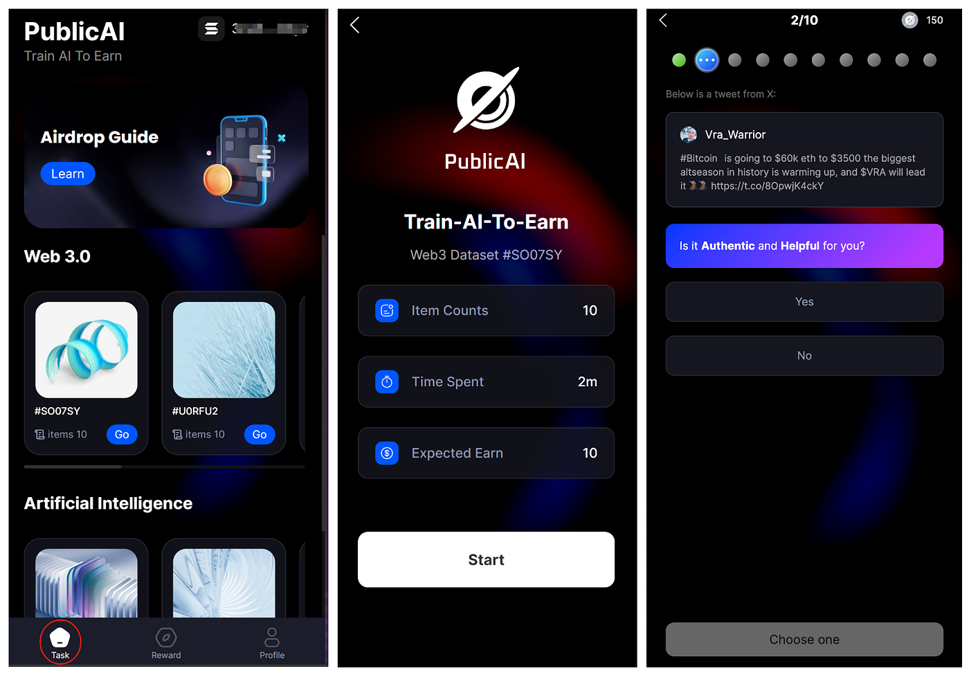 加密狗整编空投第264篇：PublicAI 零撸空投教程- 加密狗- Medium