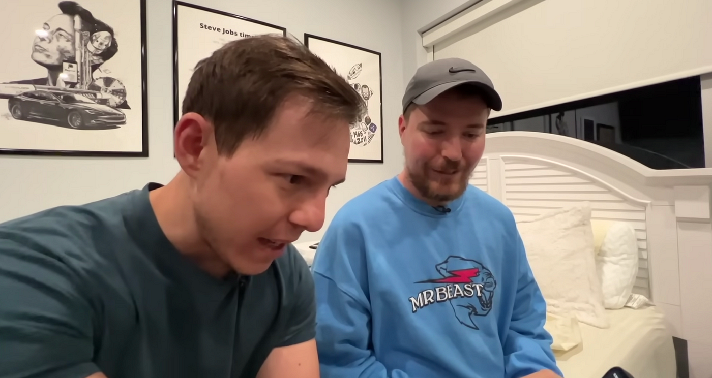 JUST THINKING ABOUT PEOPLE HATING MRBEAST FOR BEING A GOOD HUMAN