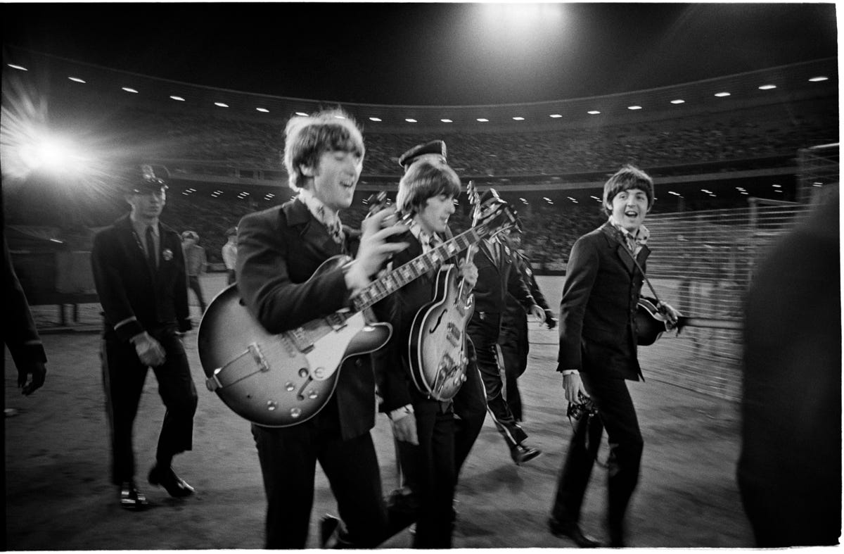 ビートルズ ライブパフォーマンス 写真 Last concert ever. Beatles live at Candlestick Park, San