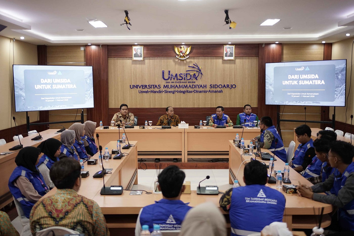 Pelepasan 12 Tim Bramasgana Umsida, Siap Bantu Korban di Aceh Tamiang