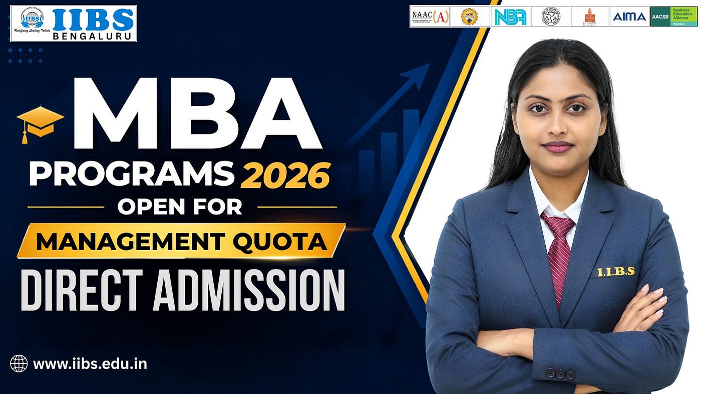 MBA Programs 2026 Open for Management Quota Direct Admission