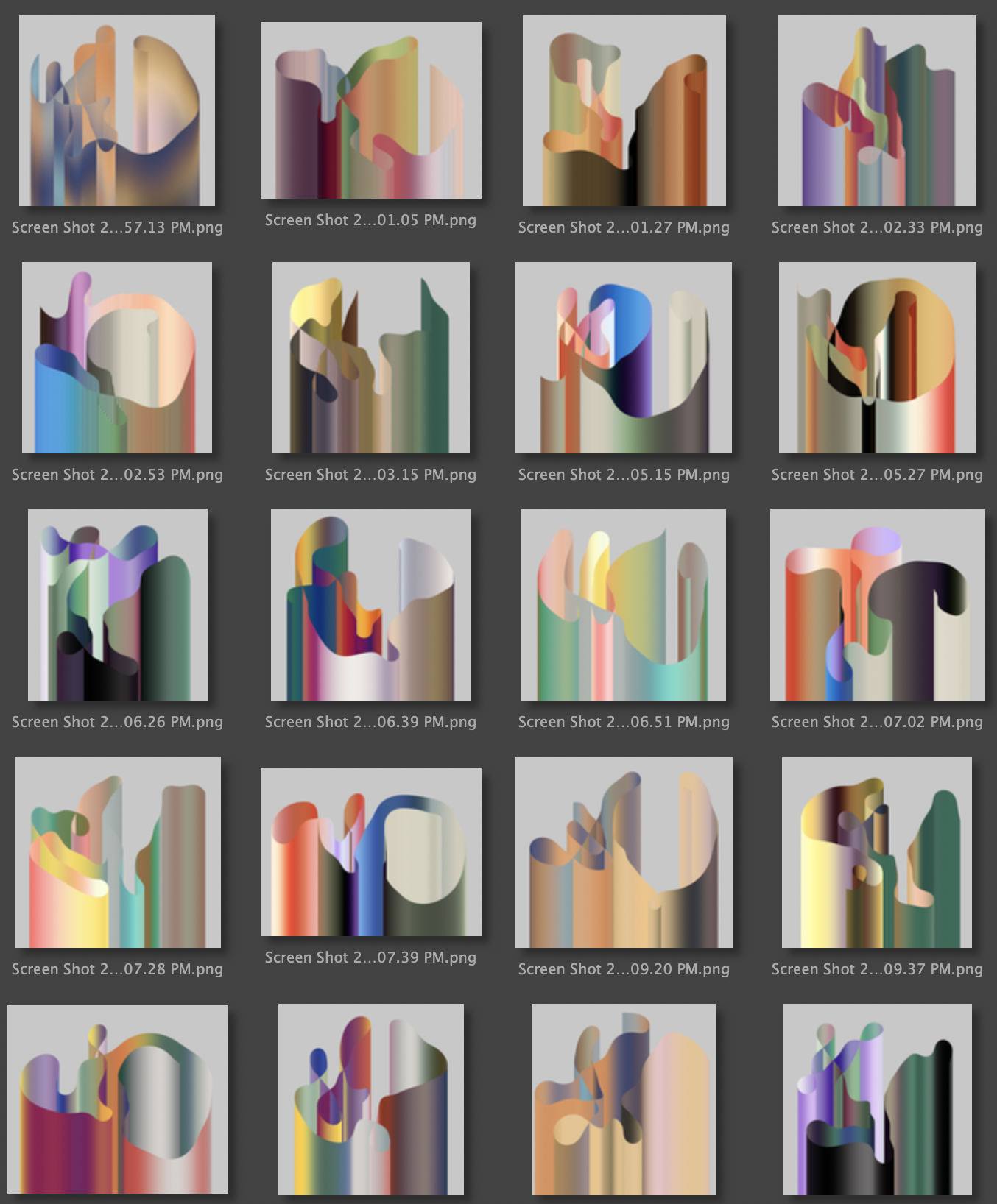 Daily Sketches in 2022. I started the year doing lots of ribbon