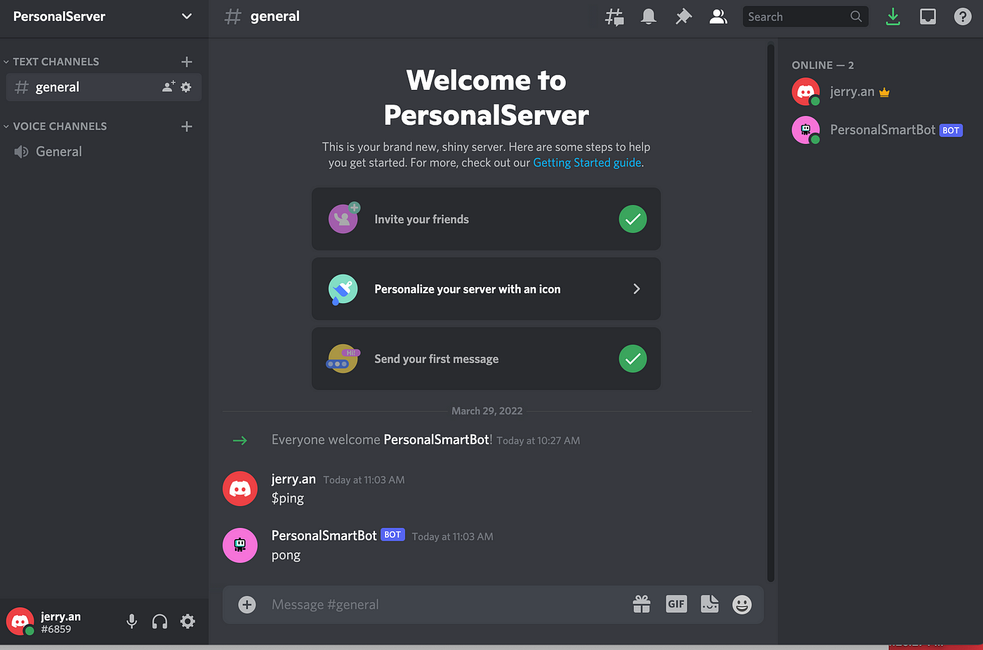 How to Make a Discord Bot for Your Server (part 2) | by Jerry An | Level Up  Coding
