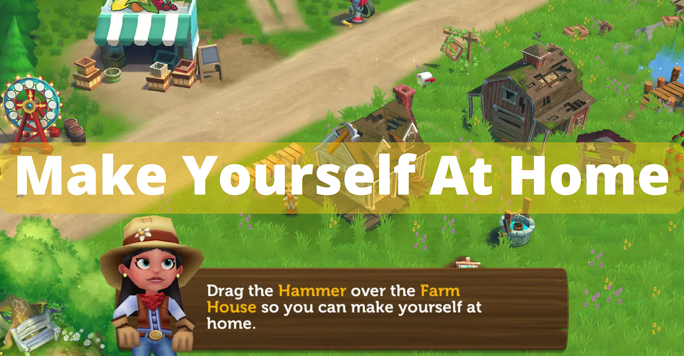 The First Action in FarmVille 2 is a Gold Standard for First Actions, by  Harshal Karvande, Game Design Post