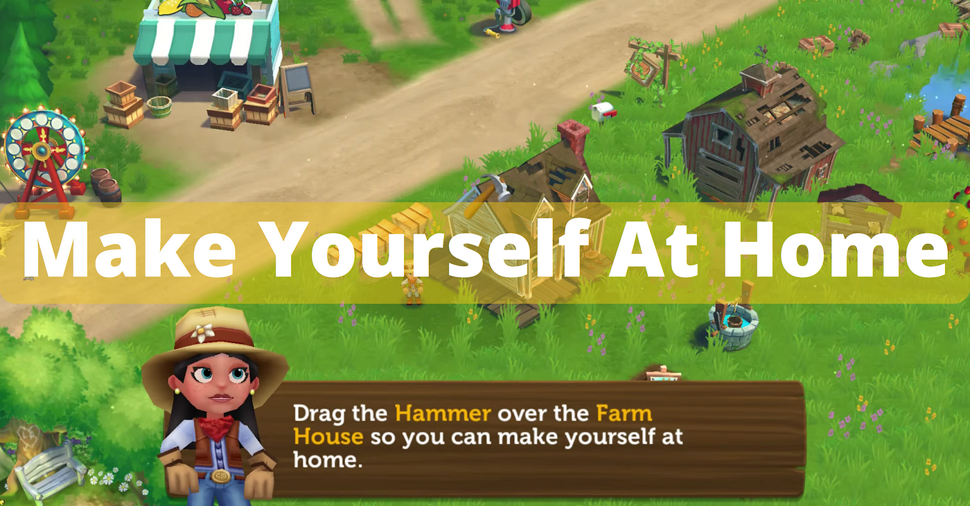 The First Action in FarmVille 2 is a Gold Standard for First