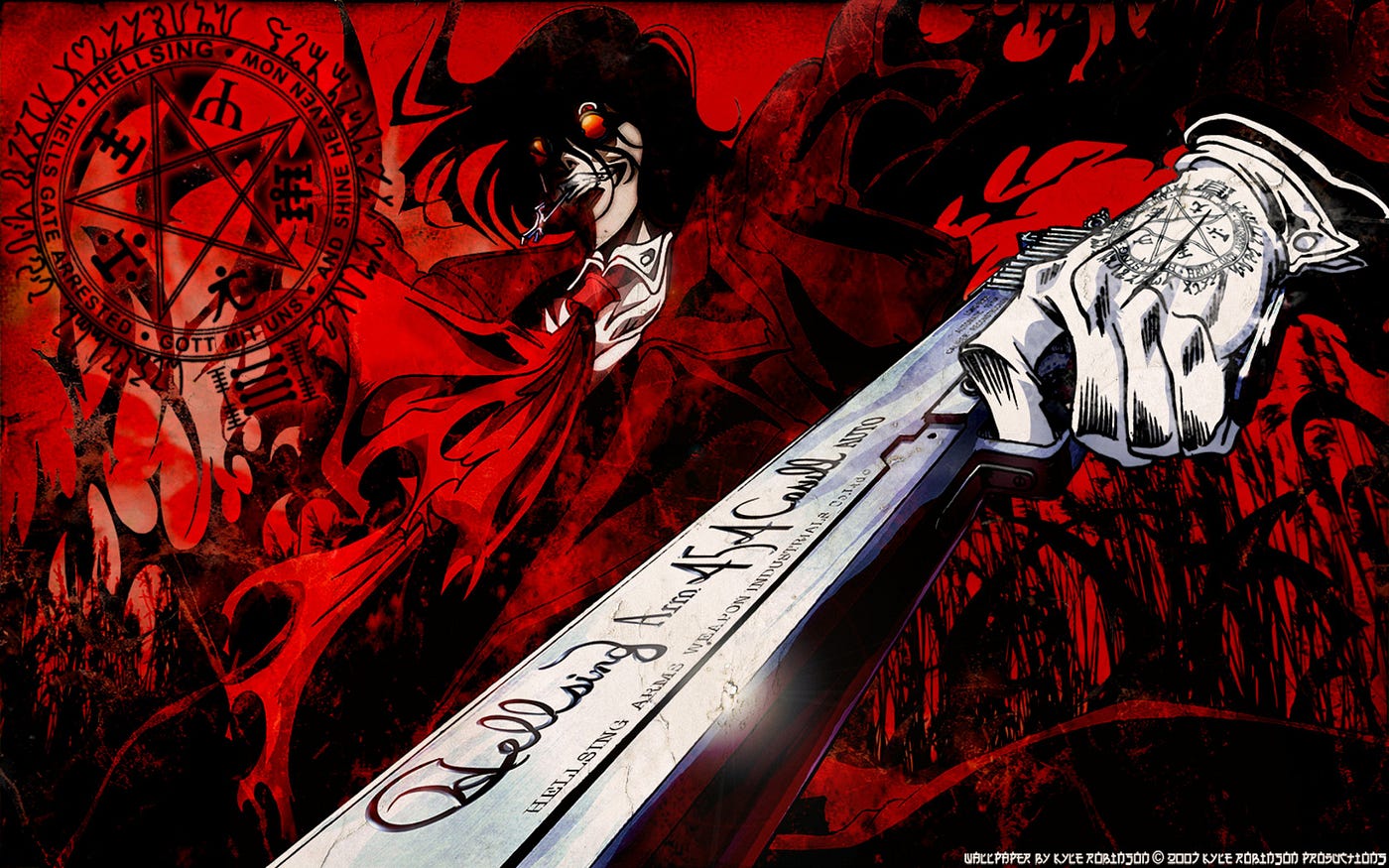 Hellsing: Where Action Explodes and Humanity Dangles by a Silver Fang (But  Maybe Not for the Faint of Heart) | by Akira Mei | Apr, 2024 | Medium