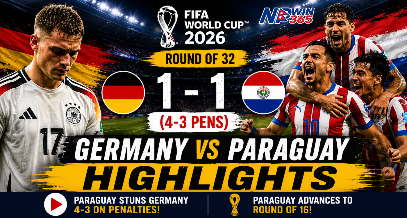 Germany vs Paraguay Highlights 2026 FIFA World Cup™ | Paraguay Shocks Germany in Dramatic Round of…