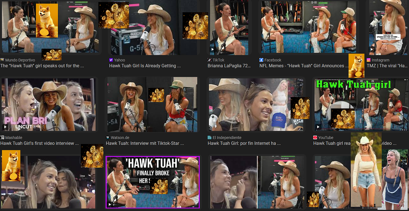 Hawk Tuah Girl and Easy Money