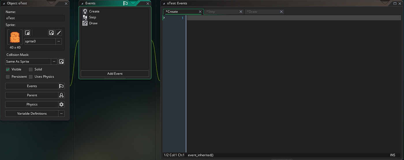 How To Use Draw Events In GameMaker