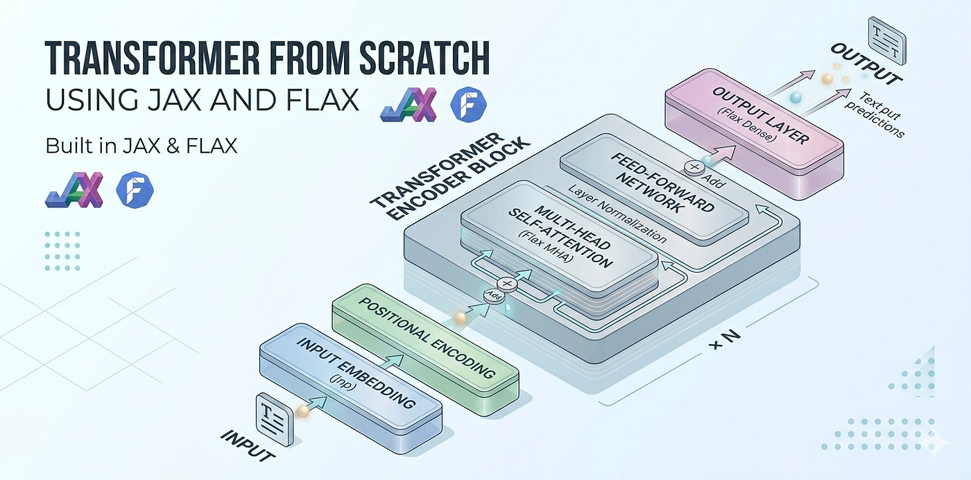Transformer from scratch with Jax and Flax — Part 2 of 2