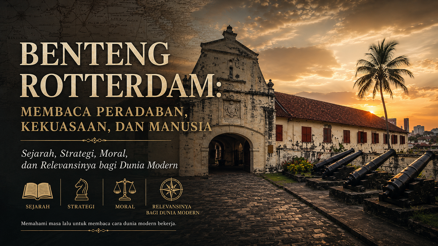 Benteng Rotterdam: Membaca Peradaban, Kekuasaan, dan Manusia