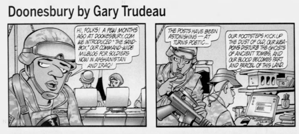 Gary/Garry Trudeauâ€”or how the Mandela Effect made Doonesbury marginally  more interesting | by Nathaniel HÃ©bert | Medium