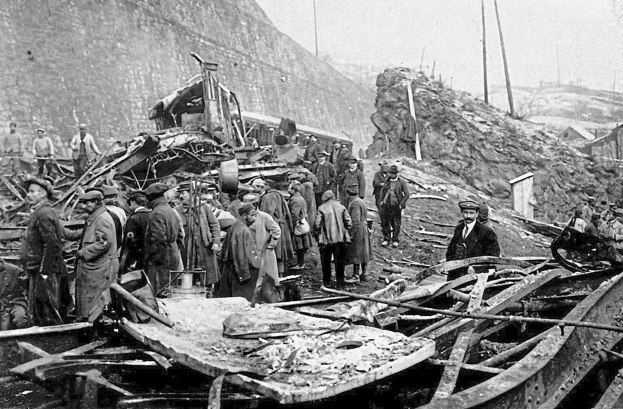 Commanded Catastrophe: The 1917 Saint-Michel-de-Maurienne (France)  Derailment | by Max S | Medium