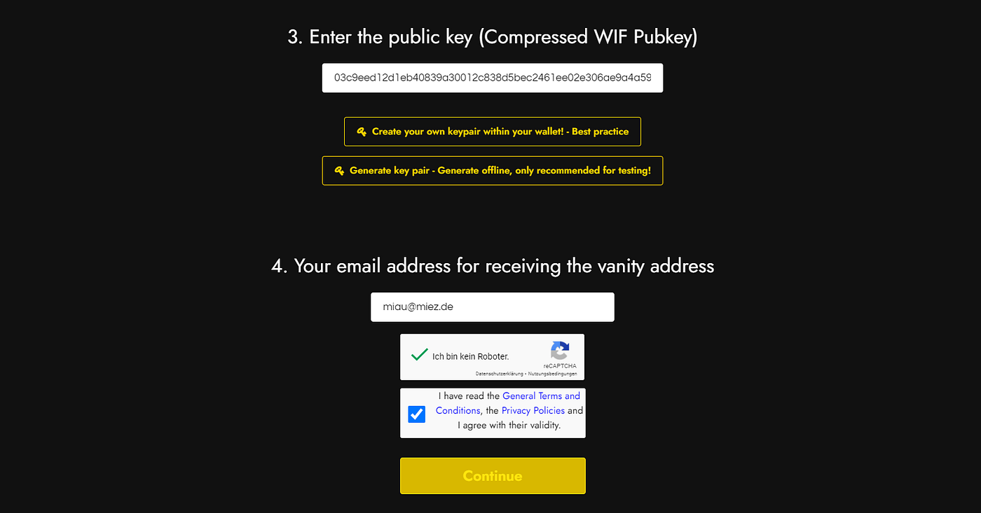 How to create a custom bitcoin vanity address from a third party without  trust it? | by Bitcoin-Uni | Medium