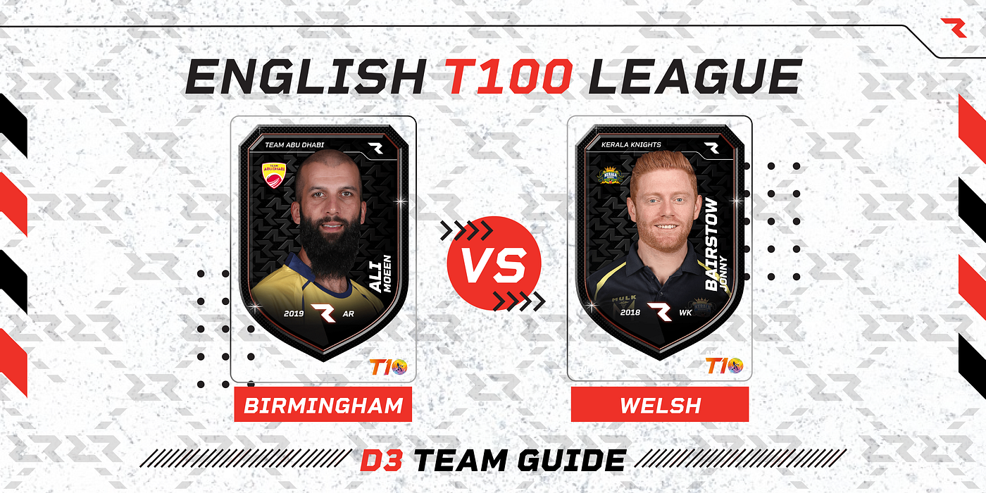 English T100 2023 Match 14: Birmingham vs Welsh | D3 Guide