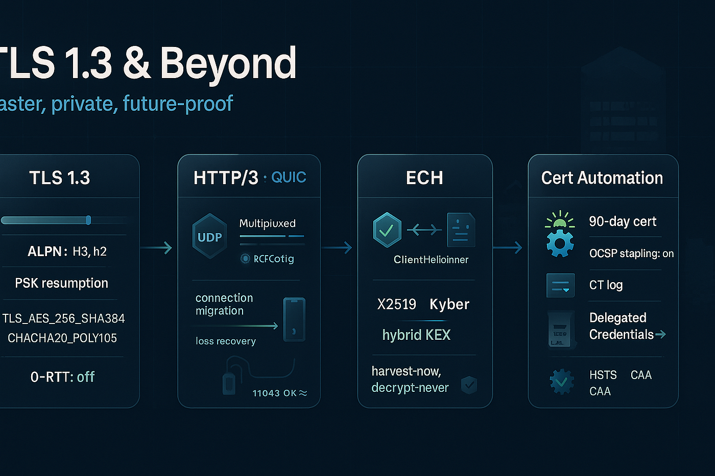 TLS 1.3, ECH & PQC: What Devs Need Now | by Praxen | Medium