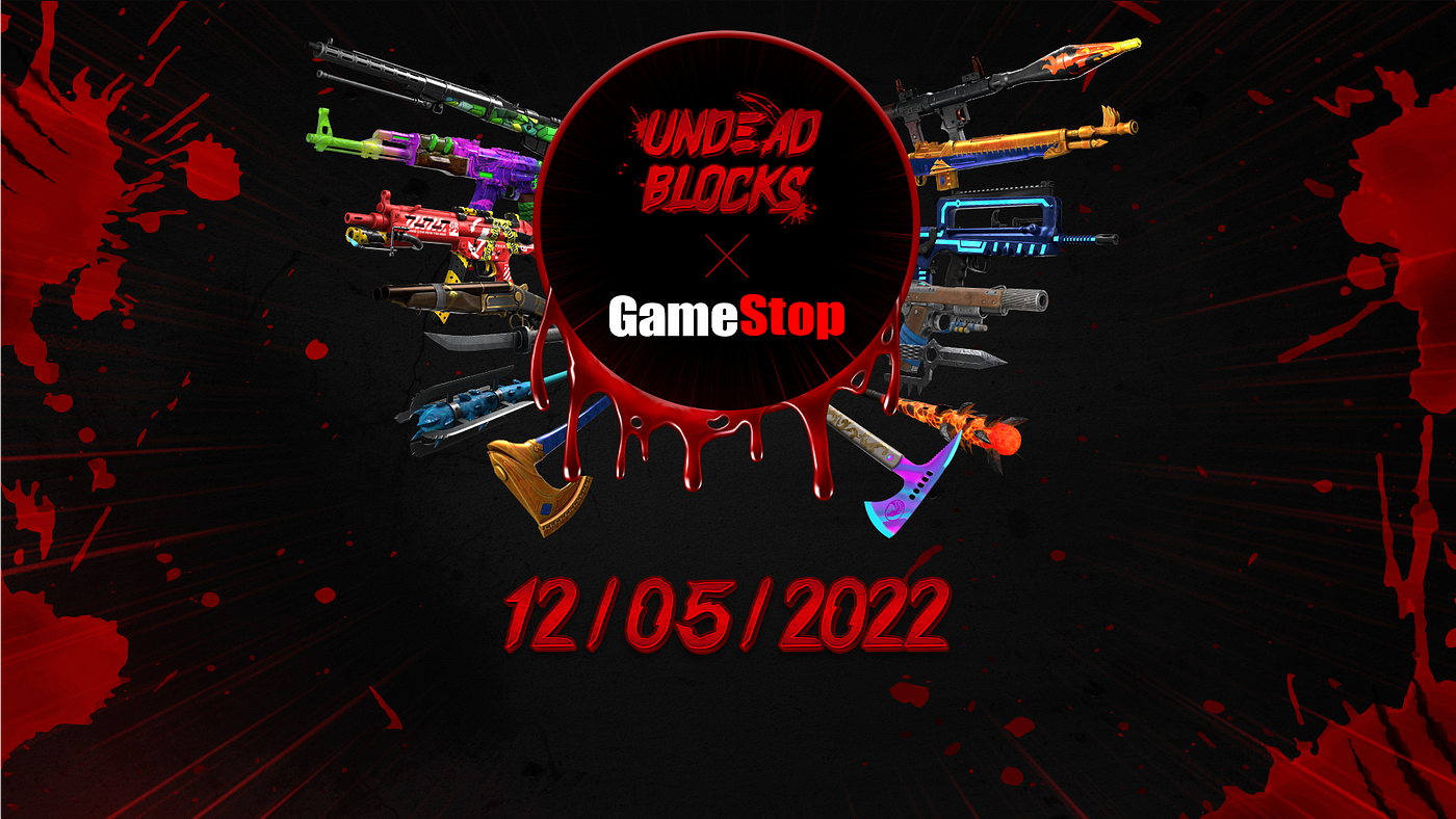 Undead Blocks announces Loot Coffin Collaboration with GameStop NFT, by  Undead Blocks