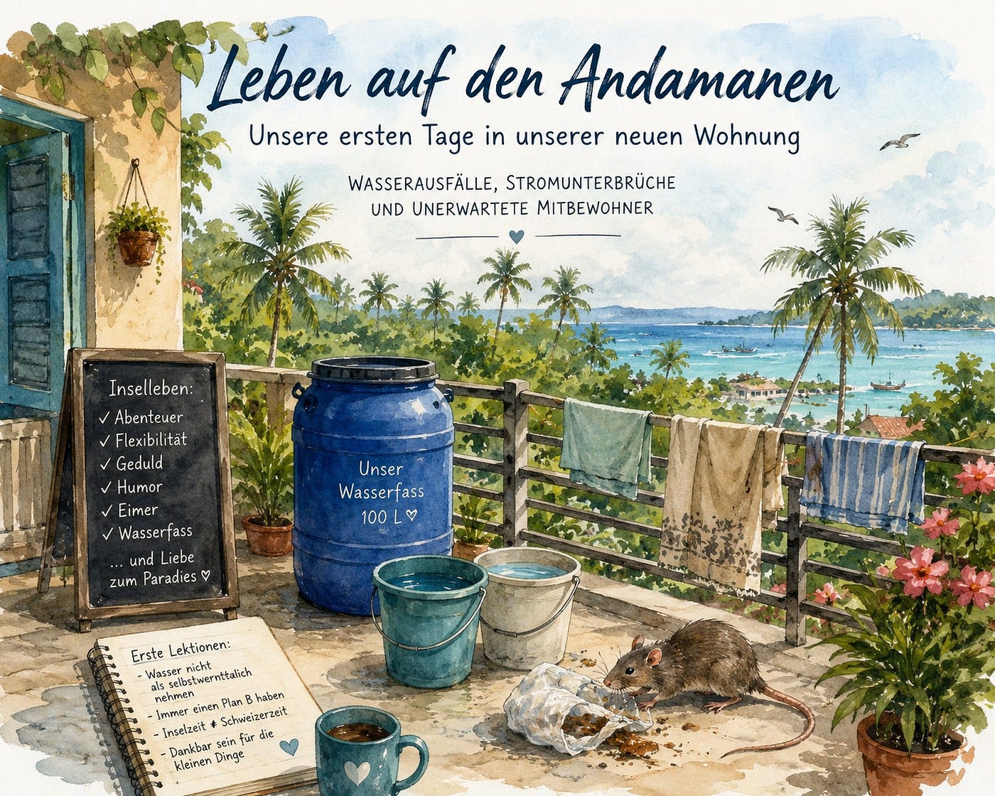 Leben auf den Andamanen