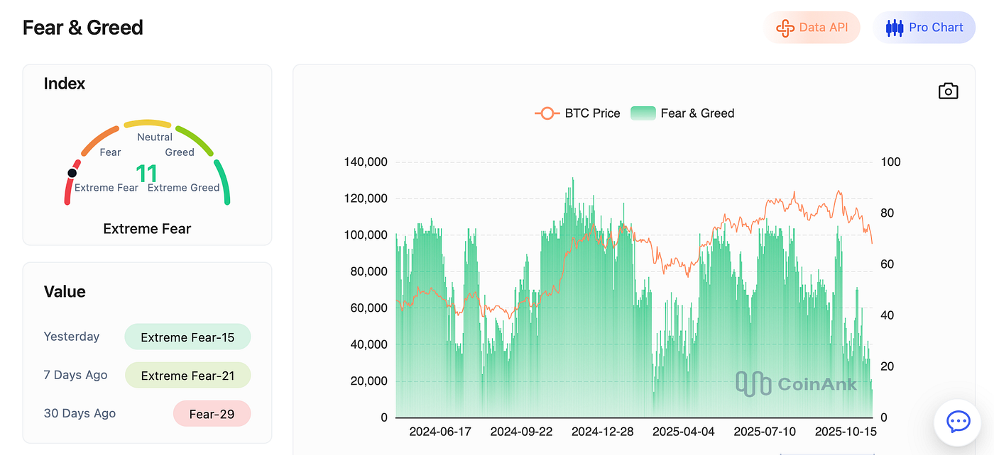 Bitcoin Fear Hits Extremes, Liquidity Dies, and Altcoins Are Flashing Bear  Market Signals | by Crypto Unfiltered | Medium